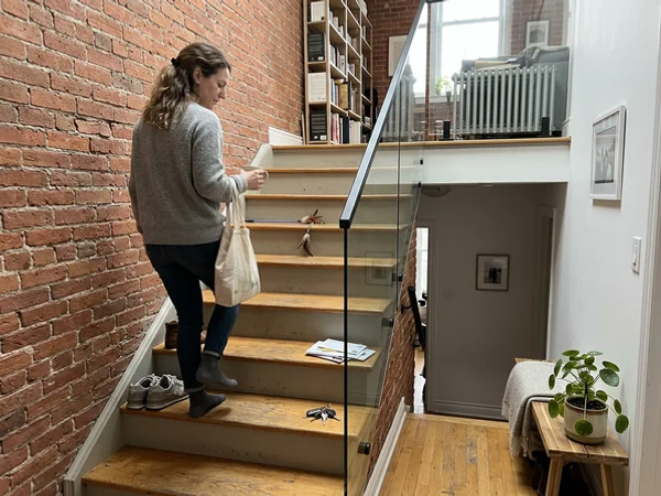 Yorkville condo glass railing install, $8,800